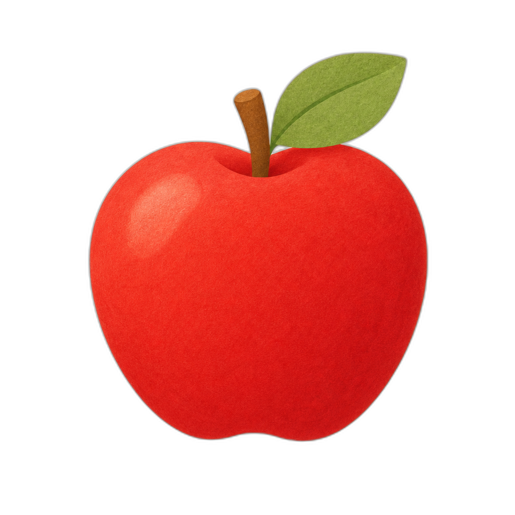Tiny Takes deck image of an apple