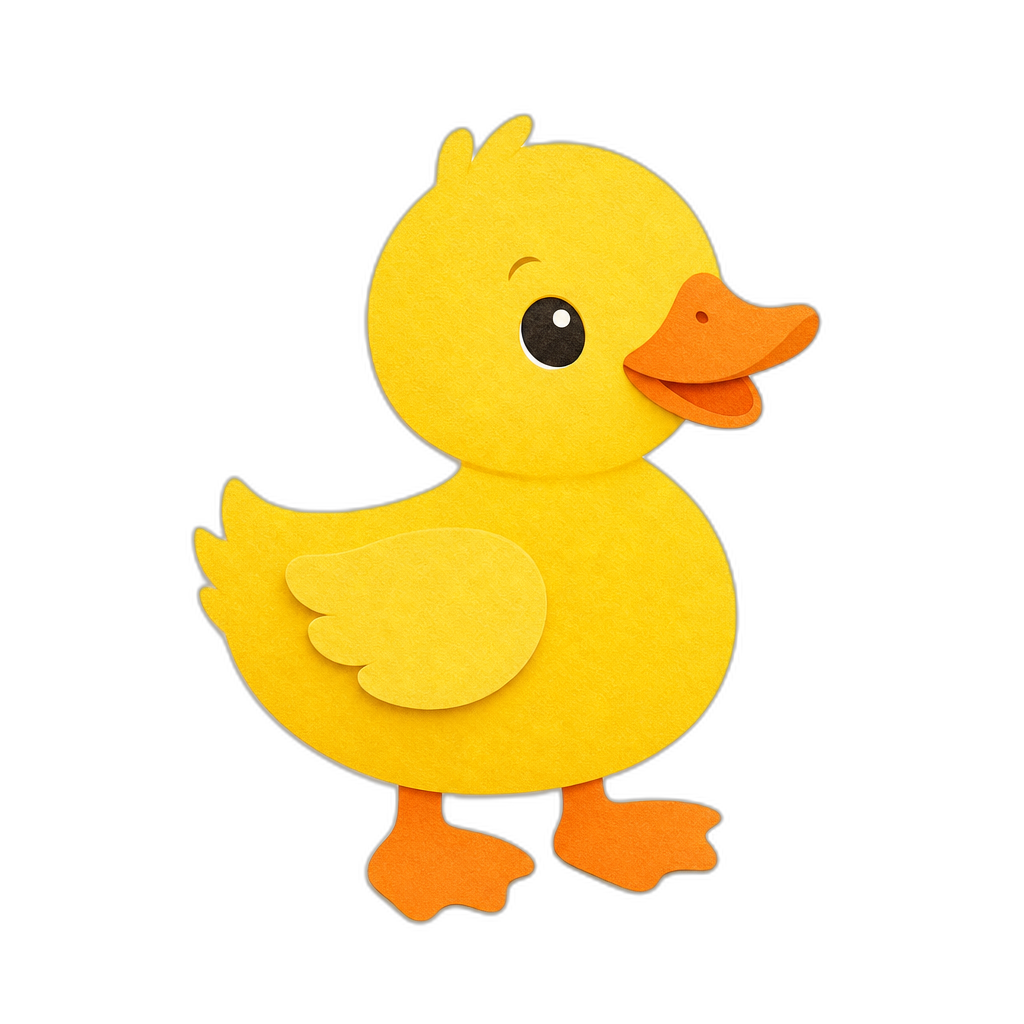 Tiny Takes deck image of a duck